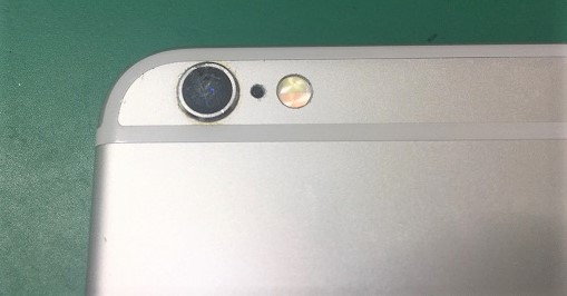 Iphone6s修理レポート リアカメラレンズカバー Iphone修理のダイワン