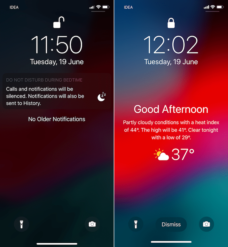 小ワザ Iphoneのロック画面に天気と気温を表示させる方法 Iphone修理