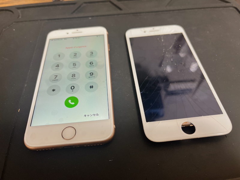 iPhone8　液晶不良修理